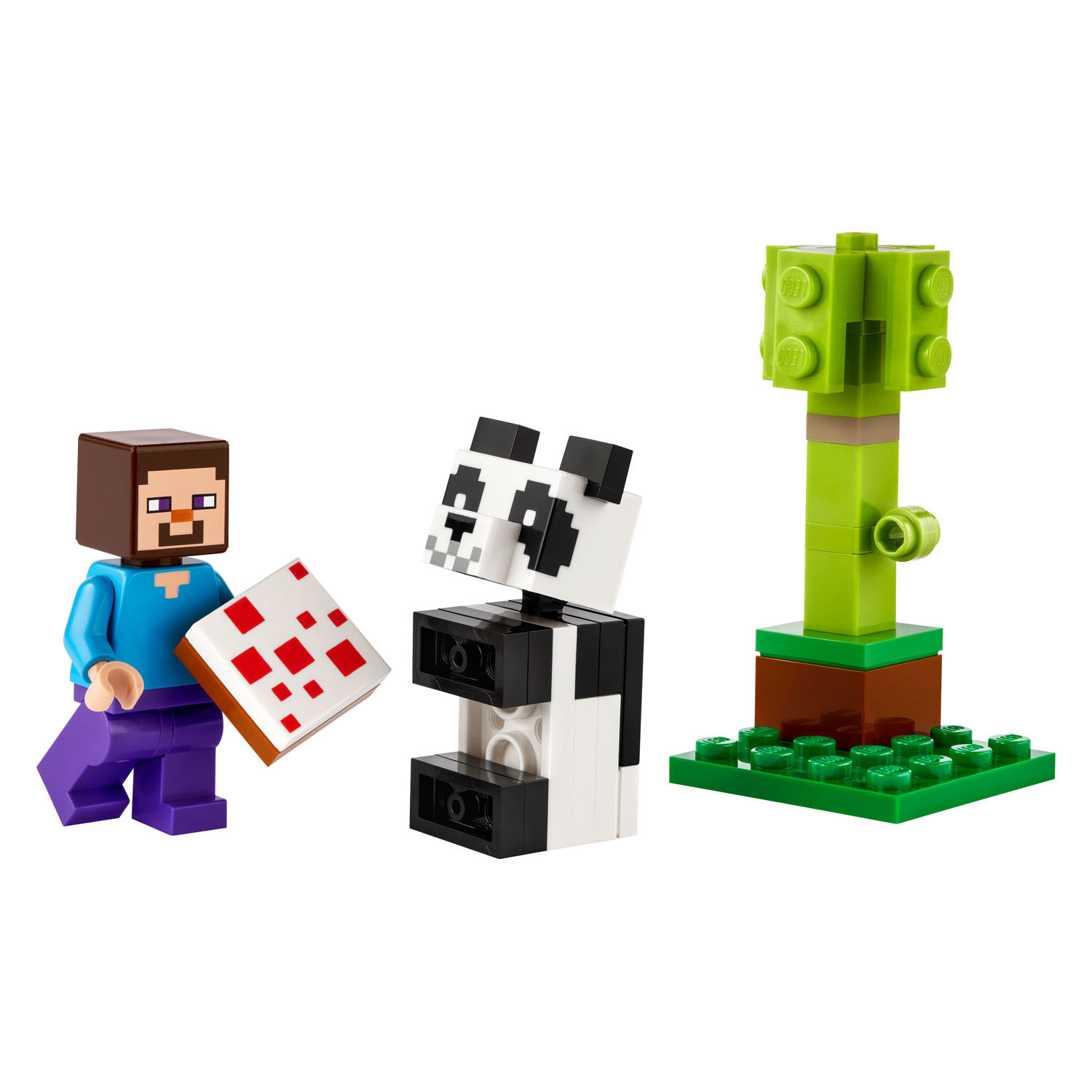 LEGO Minecraft 30672 Steve en Babypanda