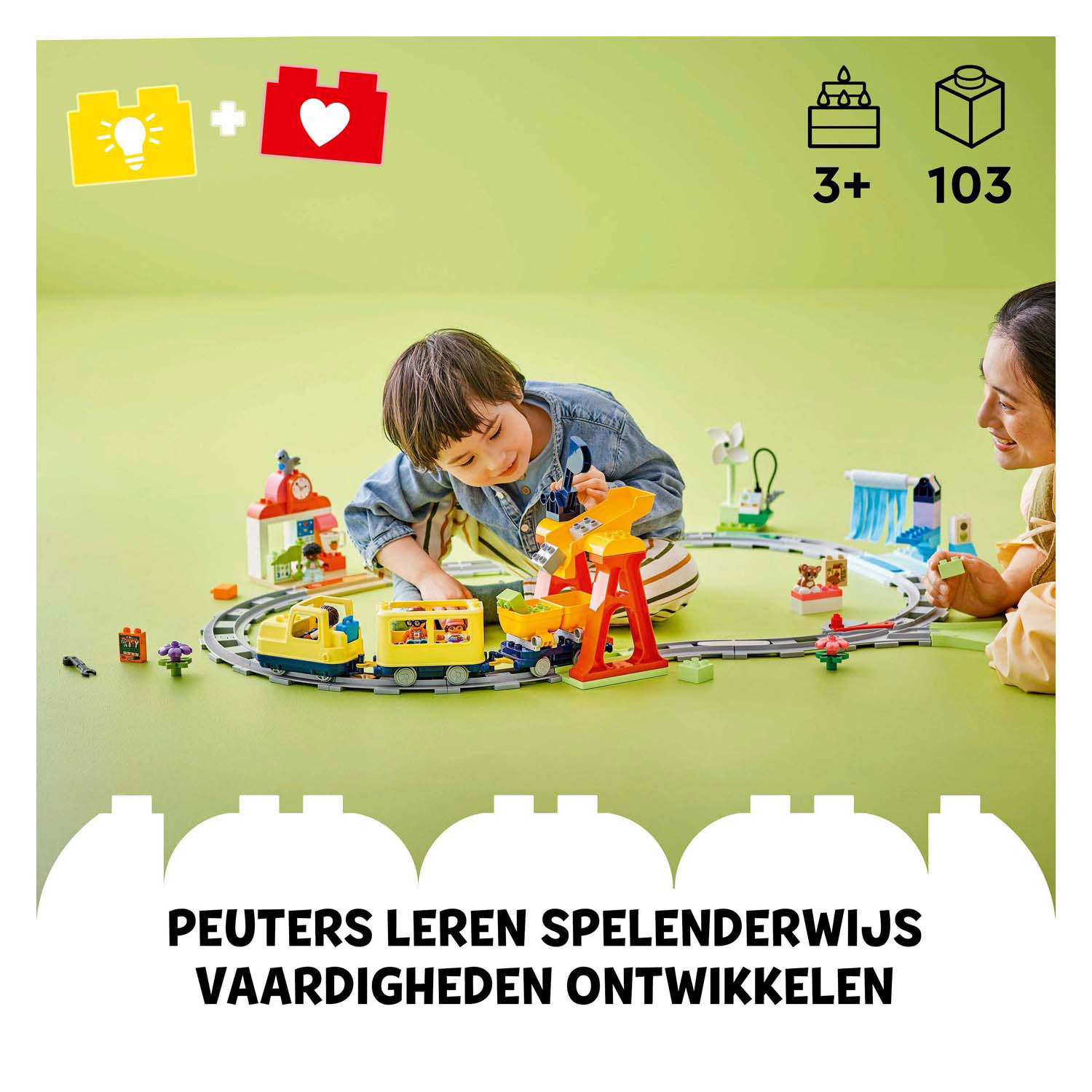 LEGO Duplo Town 10428 Großer interaktiver Nachbarschaftszug