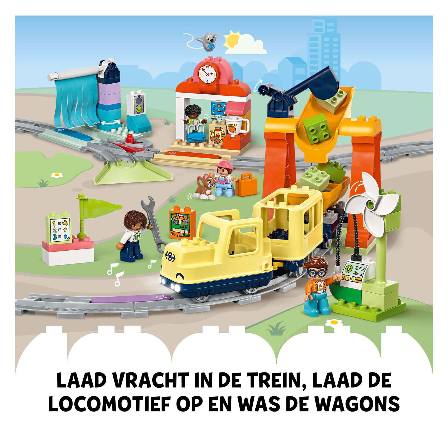 LEGO Duplo Town 10428 Großer interaktiver Nachbarschaftszug