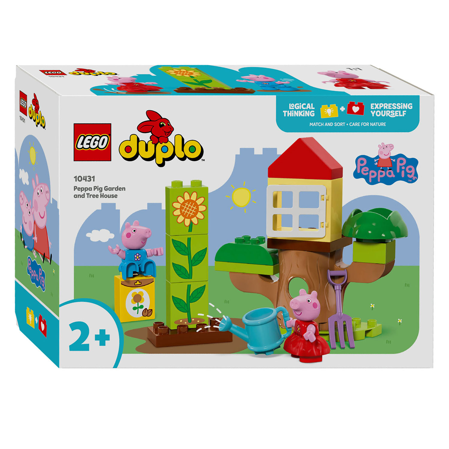 LEGO Duplo 10431 Le jardin et la cabane dans les arbres de Peppa BIG