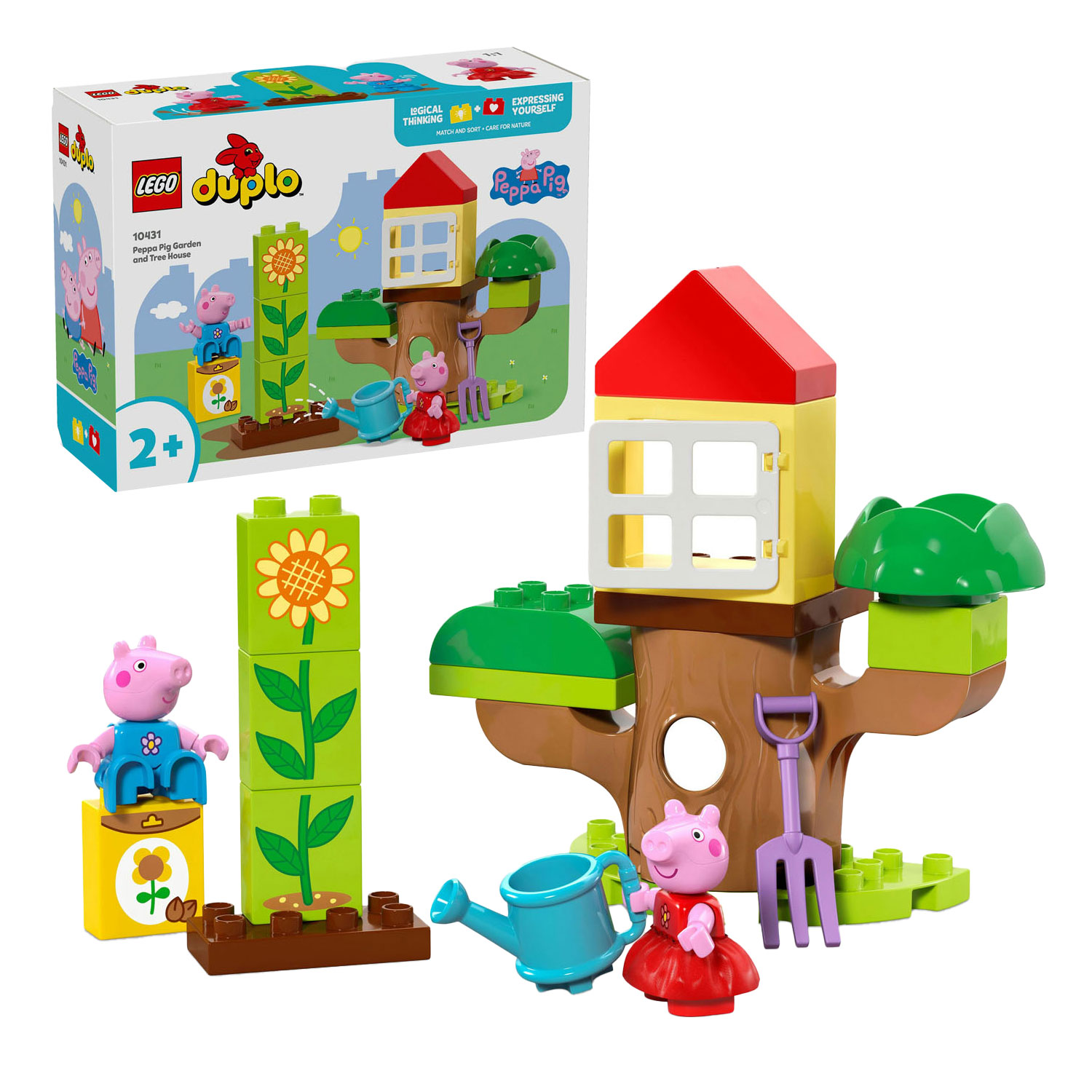 LEGO Duplo 10431 Le jardin et la cabane dans les arbres de Peppa BIG