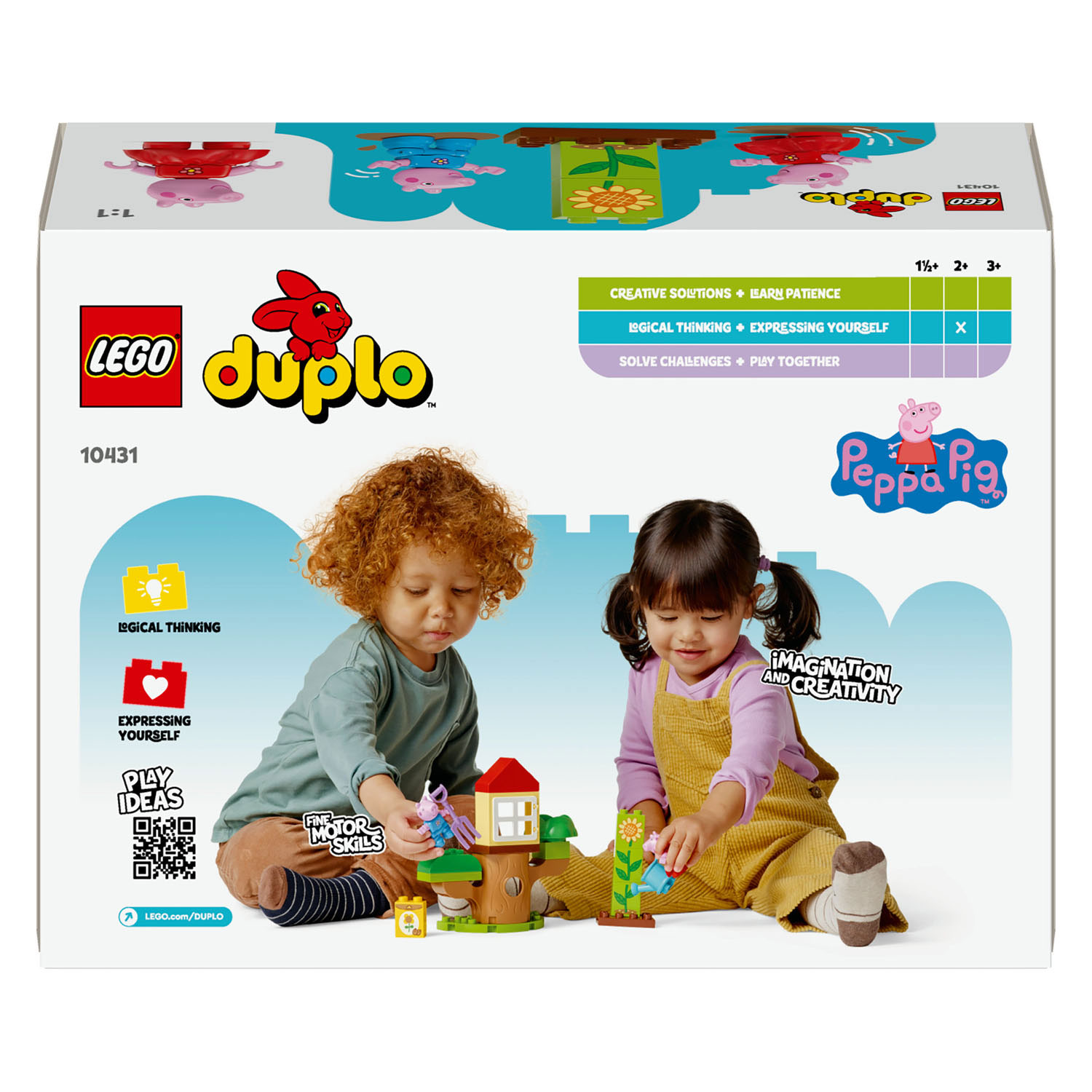 LEGO Duplo 10431 Le jardin et la cabane dans les arbres de Peppa BIG