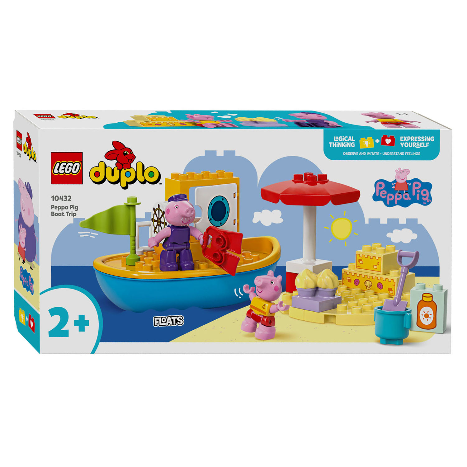 LEGO Duplo 10432 Le BIG voyage en bateau de Peppa