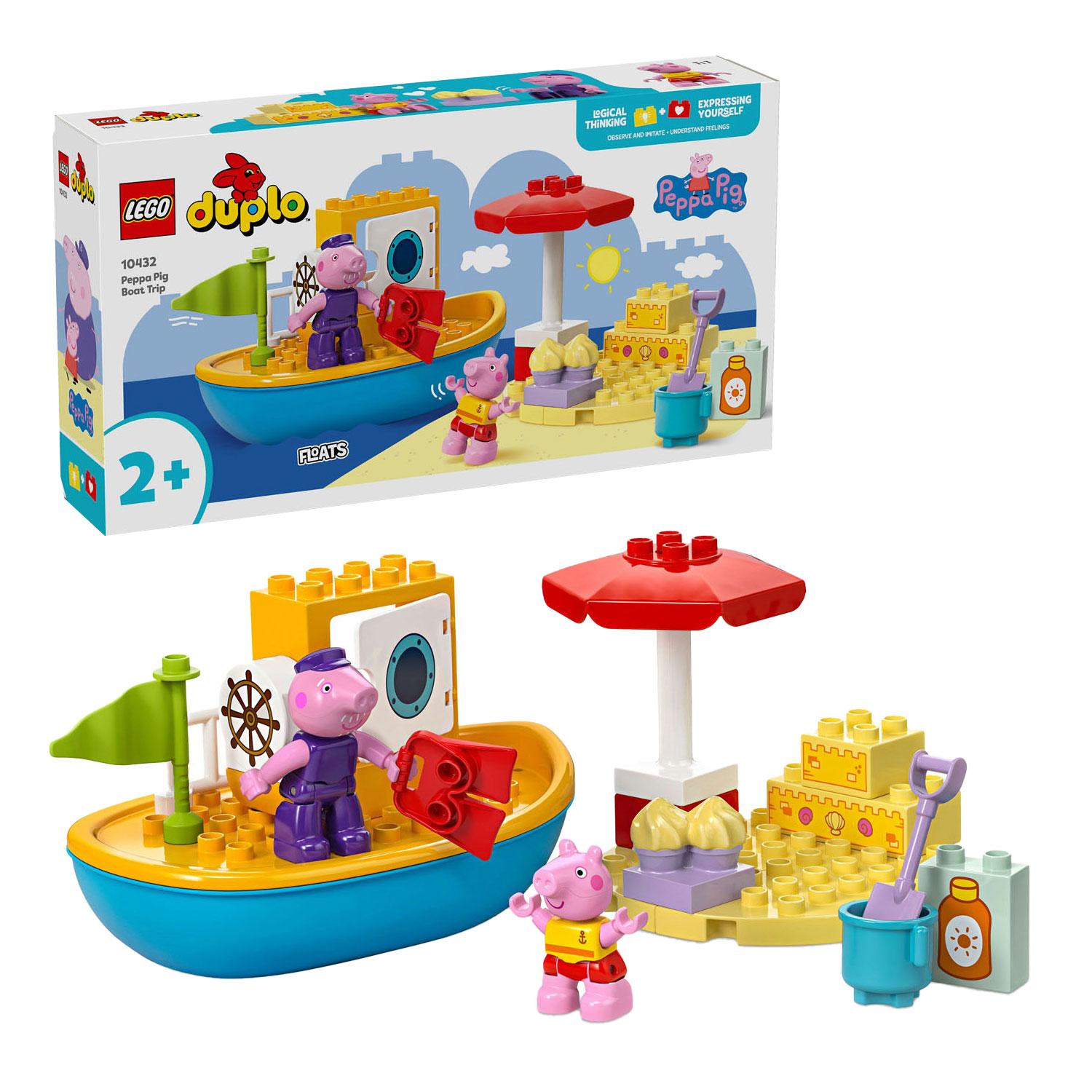 LEGO Duplo 10432 Le BIG voyage en bateau de Peppa