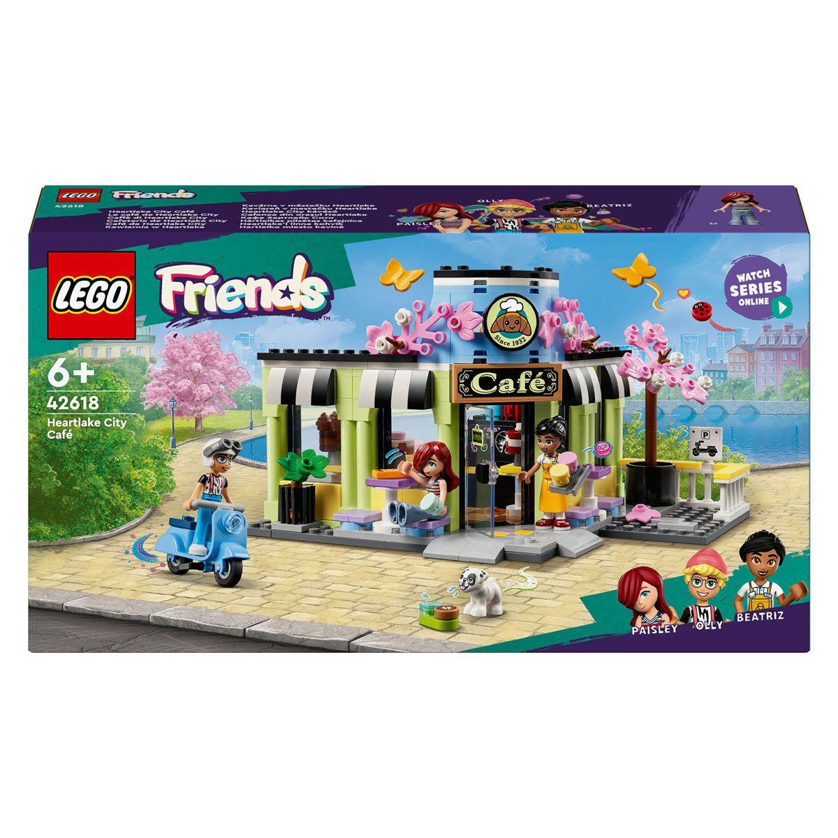 LEGO Friends 42618 Le café d'Heartlake City