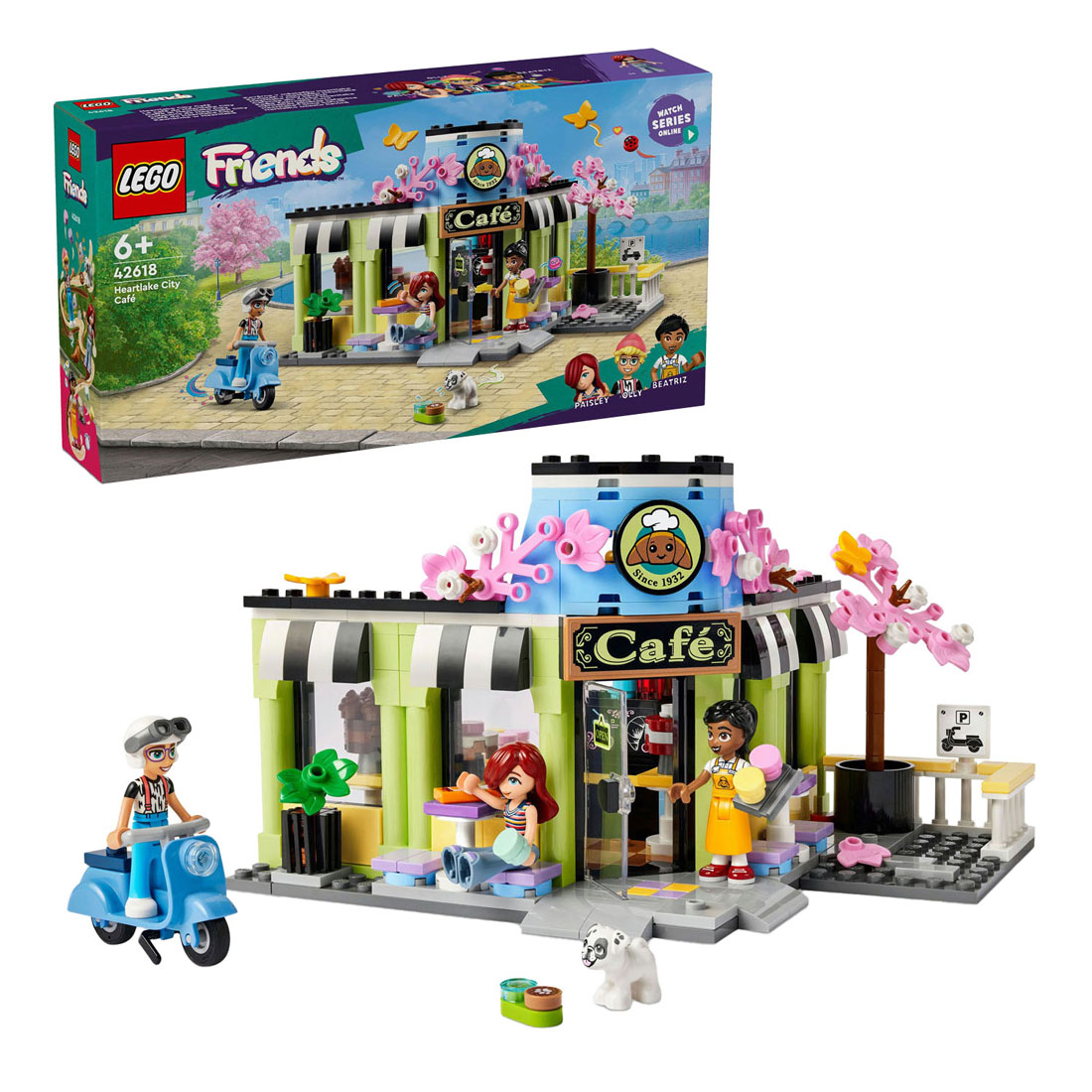 LEGO Friends 42618 Le café d'Heartlake City