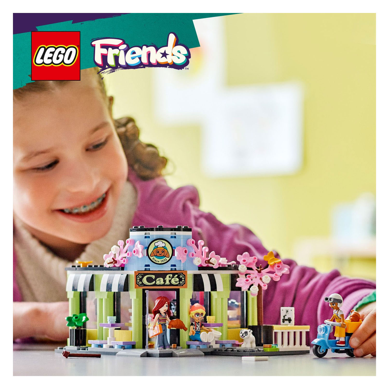 LEGO Friends 42618 Le café d'Heartlake City