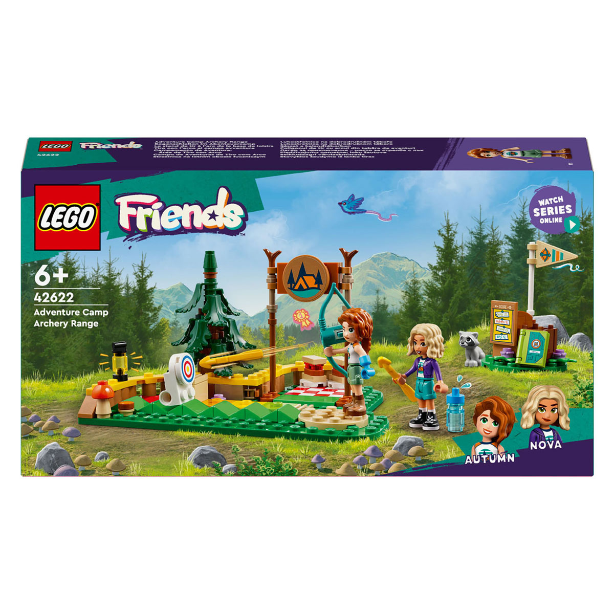 LEGO Friends 42622 Champ de tir à l'arc du camp d'aventure