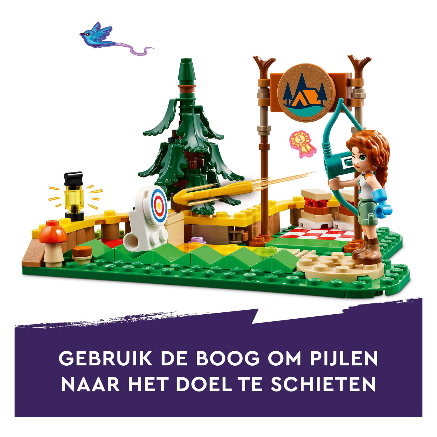 LEGO Friends 42622 Avonturenkamp Boogschietbaan