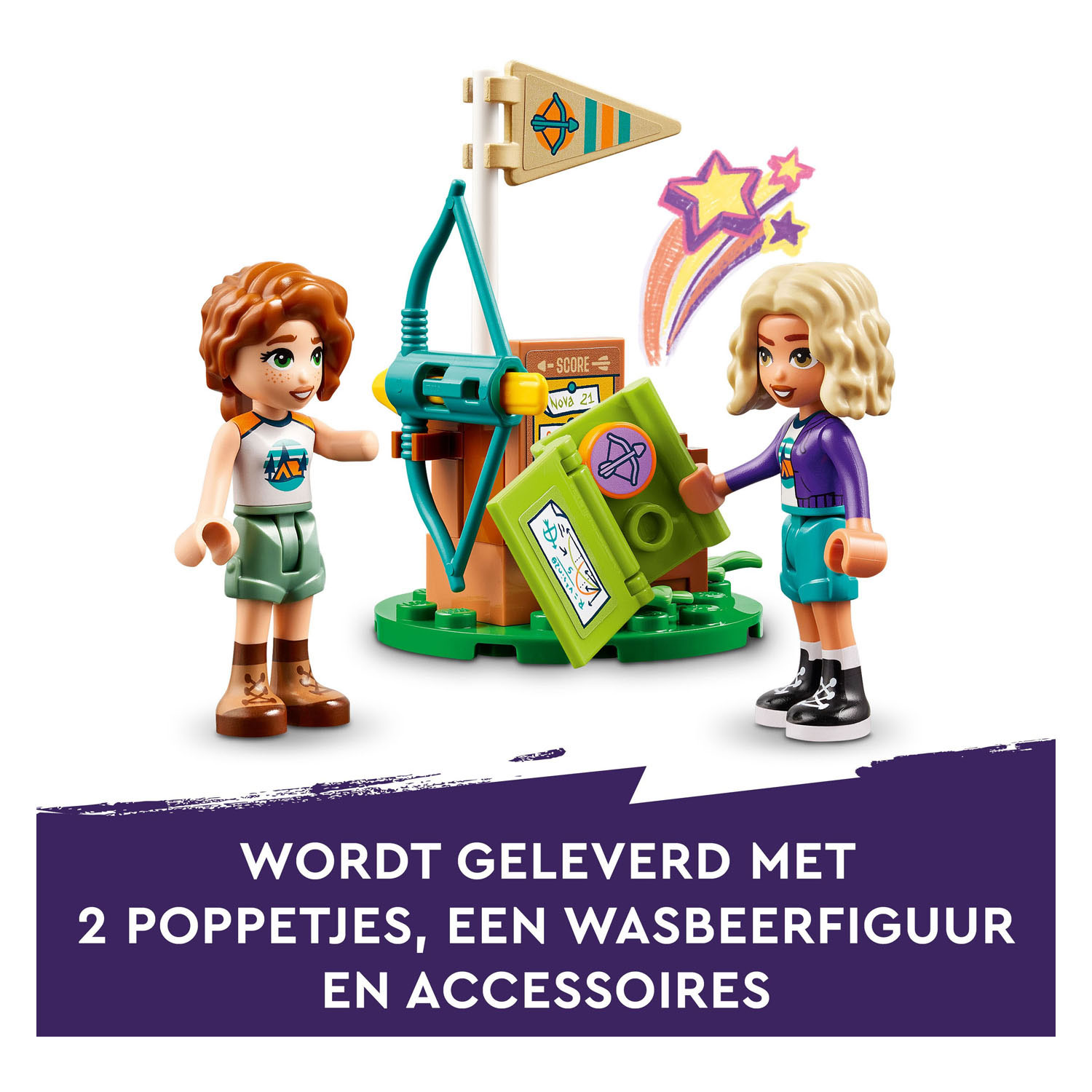 LEGO Friends 42622 Avonturenkamp Boogschietbaan