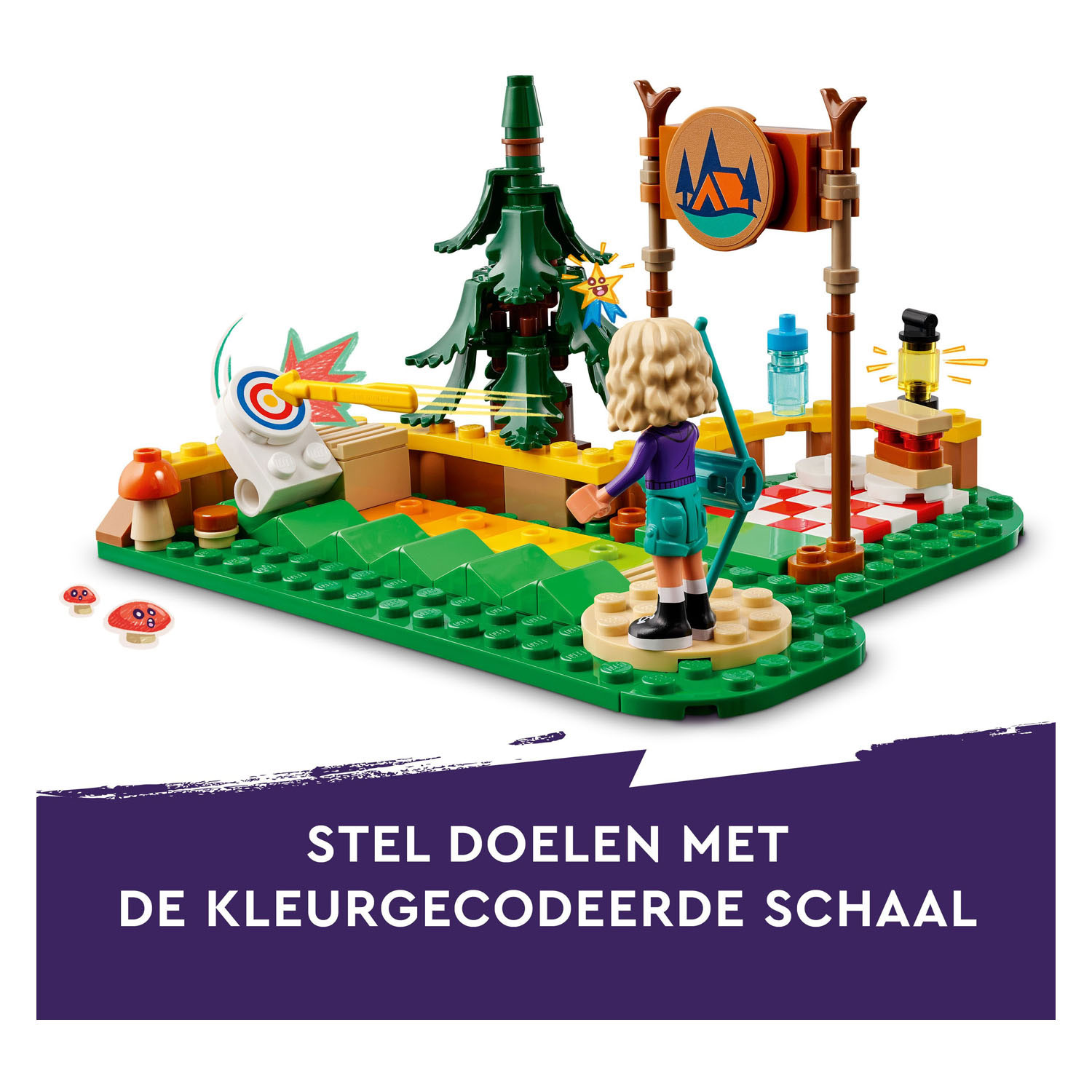 LEGO Friends 42622 Avonturenkamp Boogschietbaan