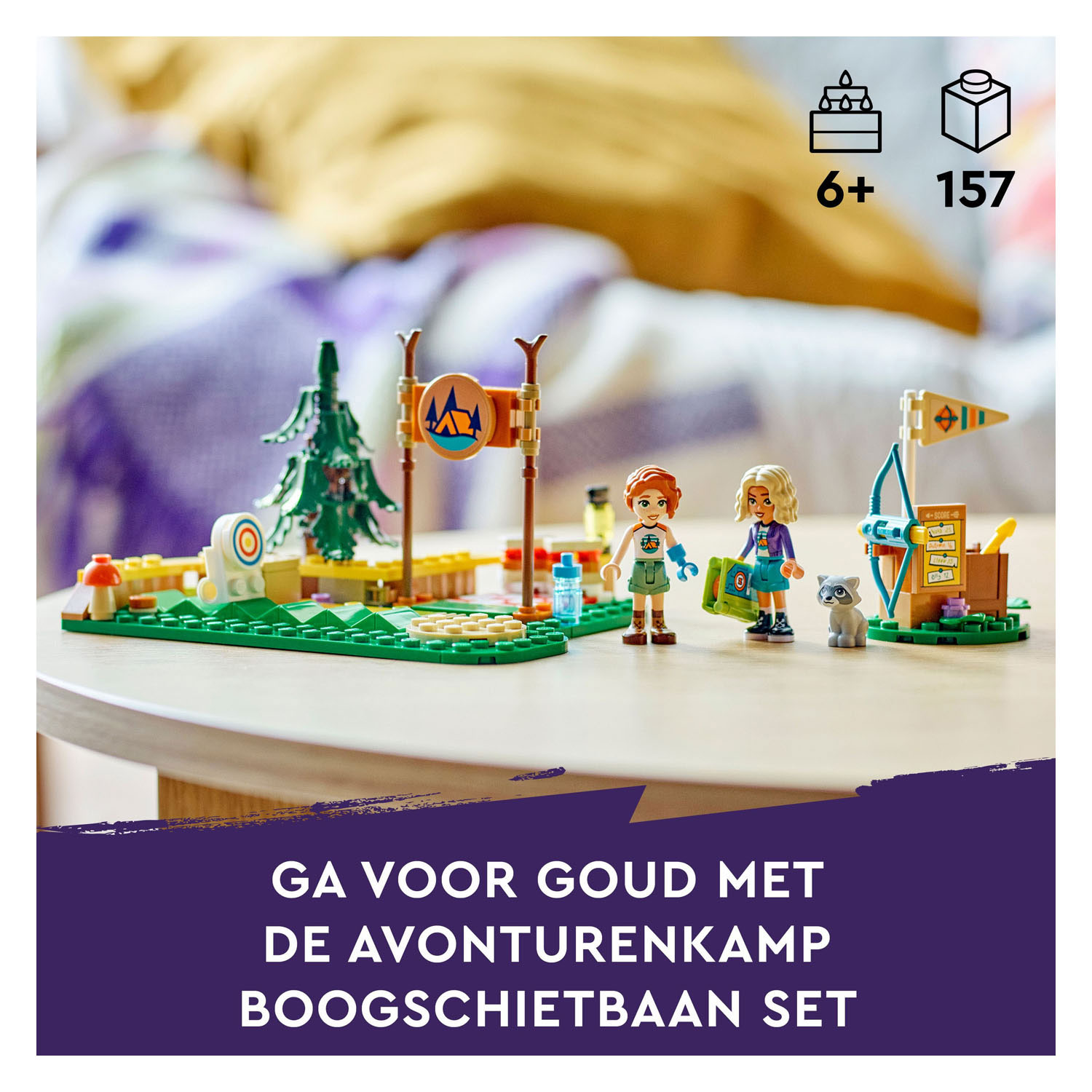 LEGO Friends 42622 Avonturenkamp Boogschietbaan