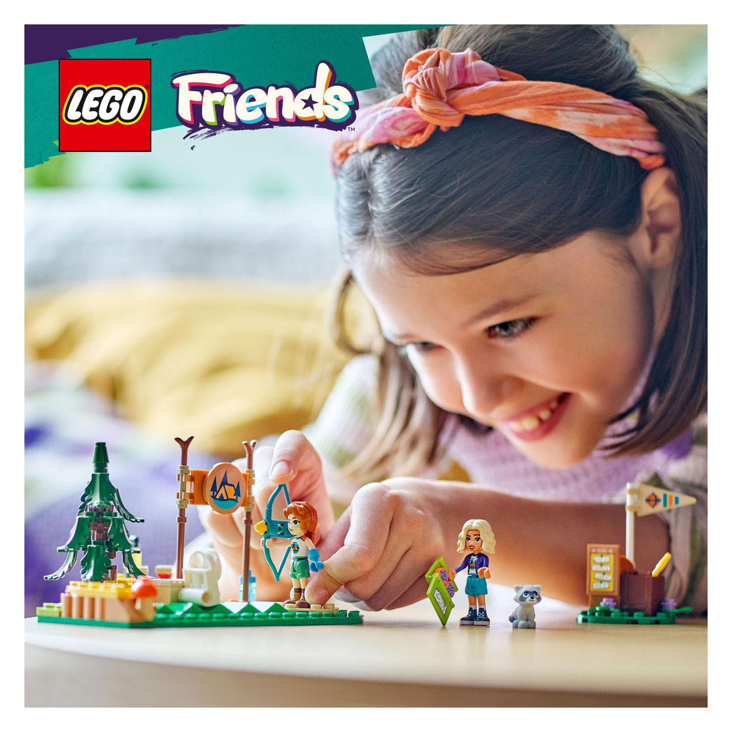 LEGO Friends 42622 Champ de tir à l'arc du camp d'aventure