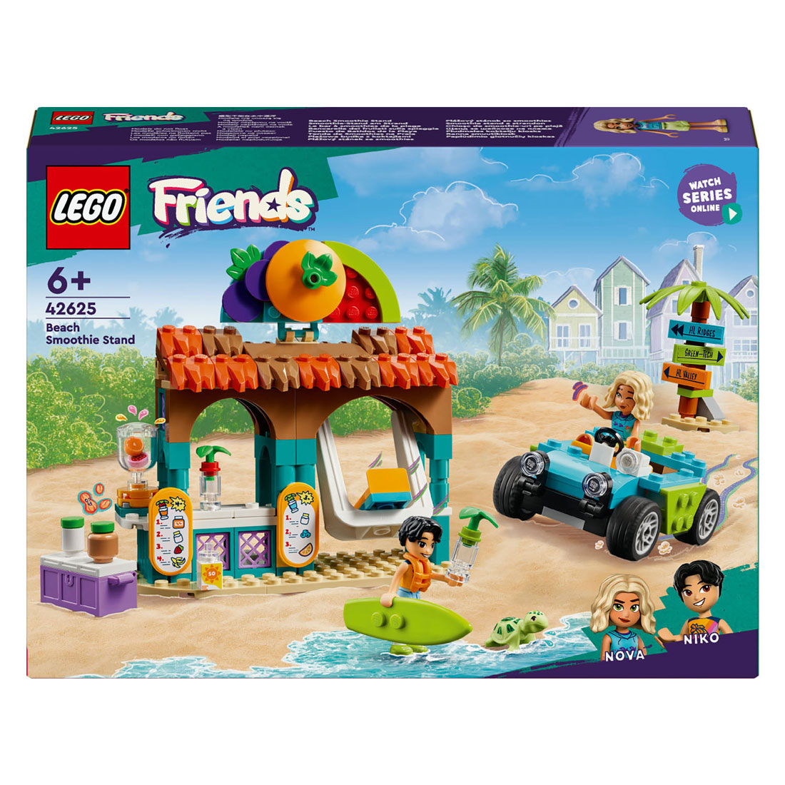 LEGO Friends 42625 Support à smoothie de plage