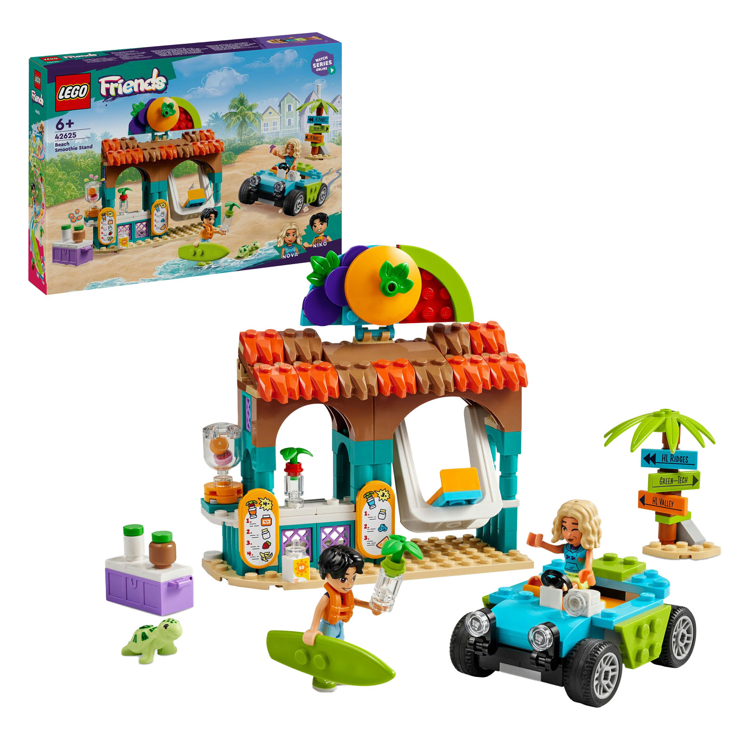 LEGO Friends 42625 Support à smoothie de plage