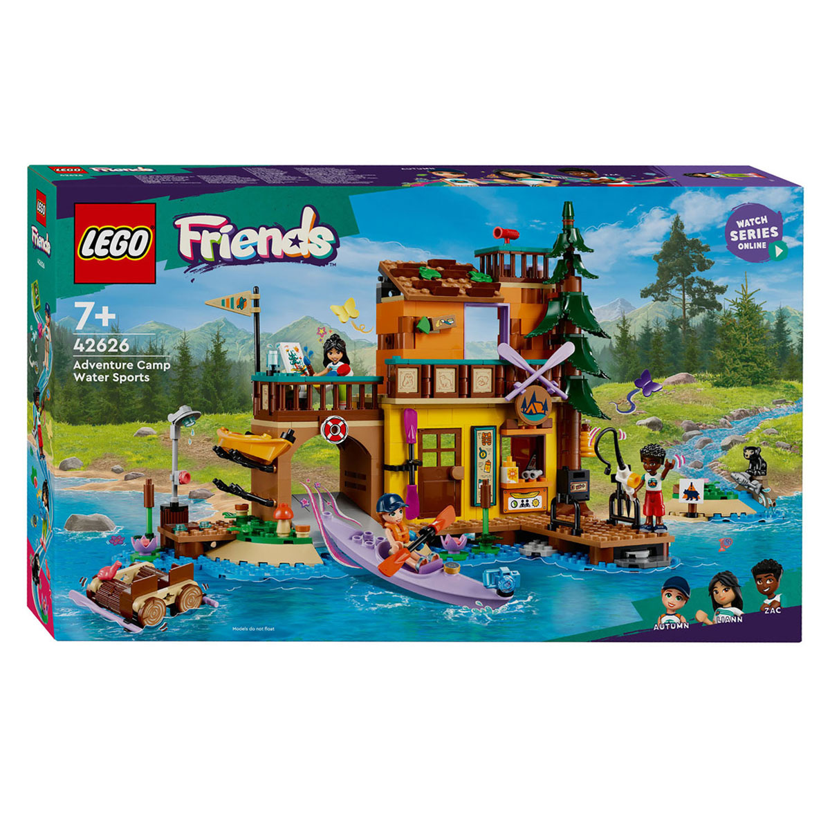 LEGO Friends 42626 Les sports nautiques du camp d'aventure