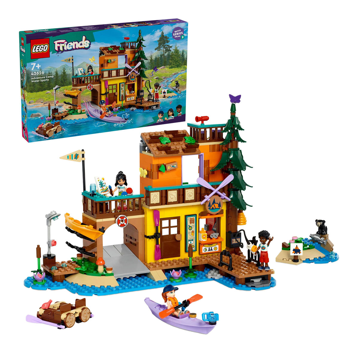 LEGO Friends 42626 Les sports nautiques du camp d'aventure