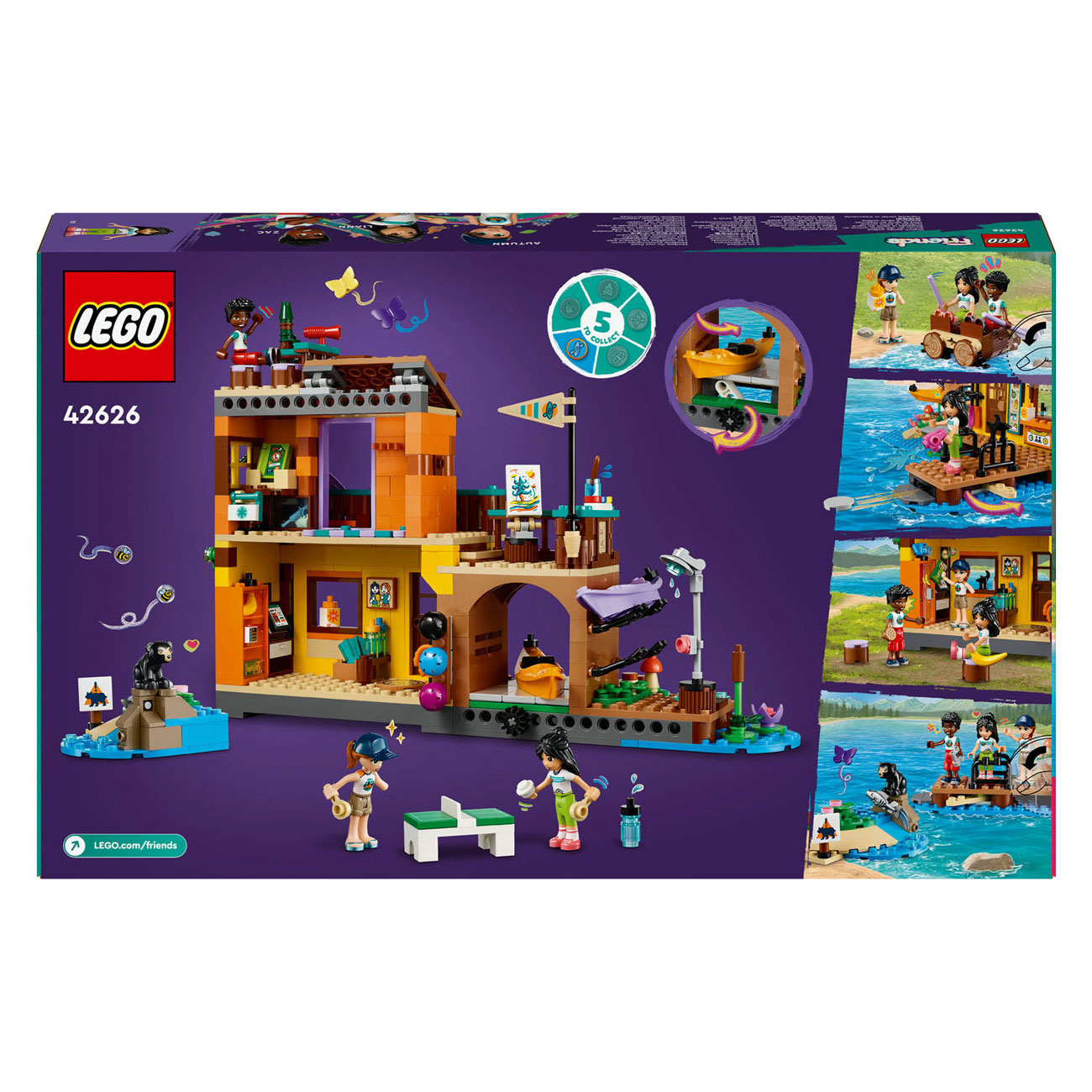 LEGO Friends 42626 Avonturenkamp Watersporten