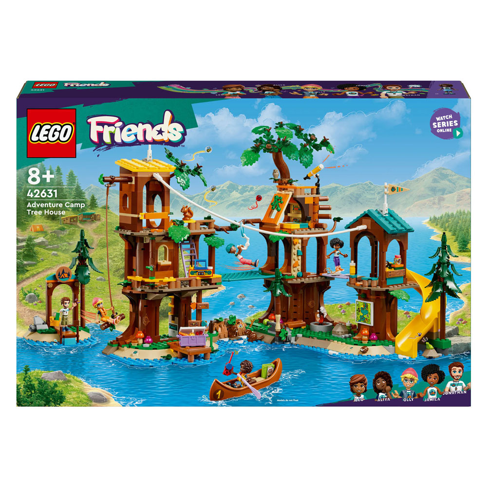 LEGO Friends 42631 Abenteuercamp-Baumhaus