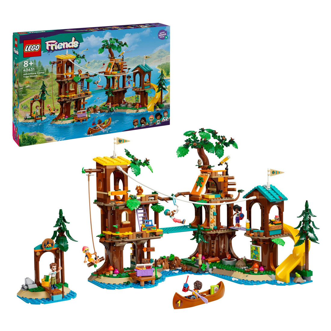 LEGO Friends 42631 Abenteuercamp-Baumhaus