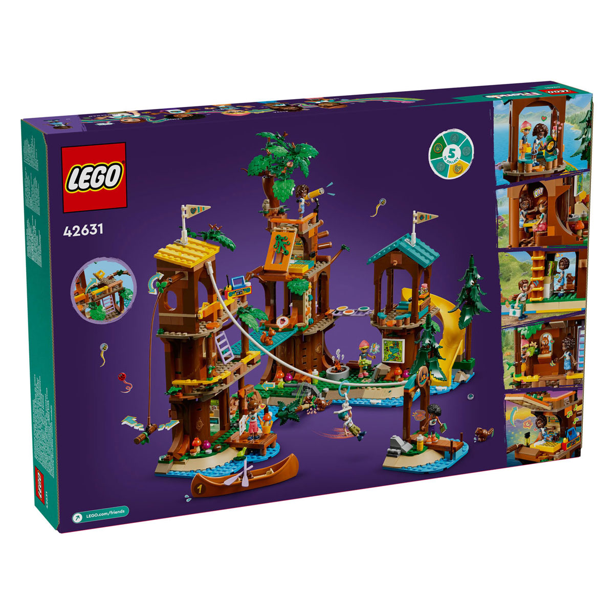 LEGO Friends 42631 Abenteuercamp-Baumhaus