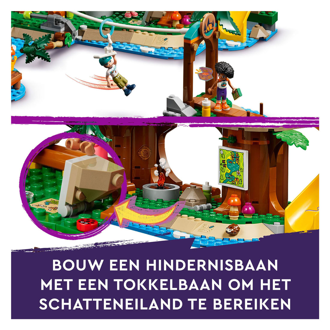 LEGO Friends 42631 Abenteuercamp-Baumhaus