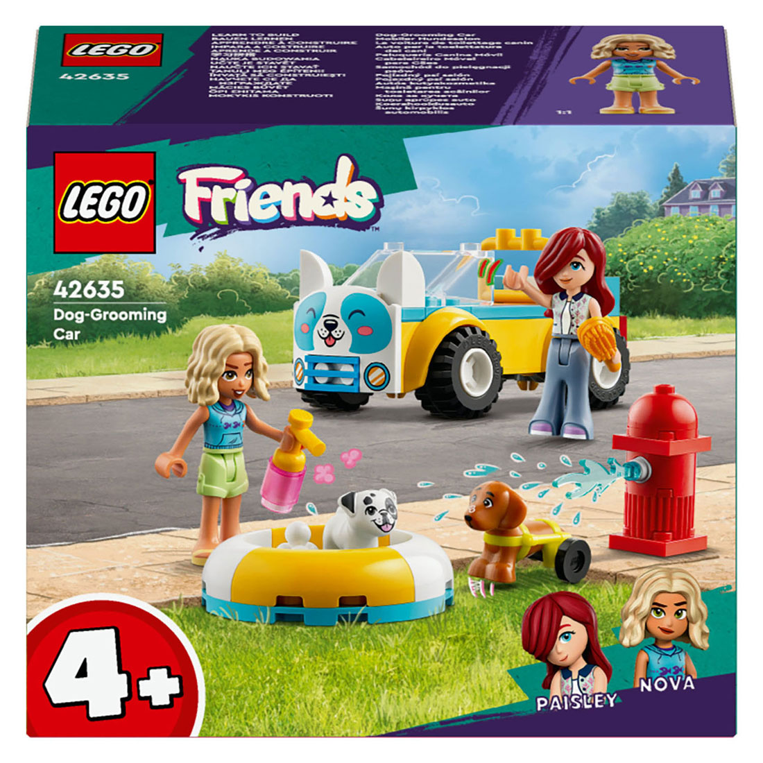 LEGO Friends 42635 Le camion de toilettage pour chiens