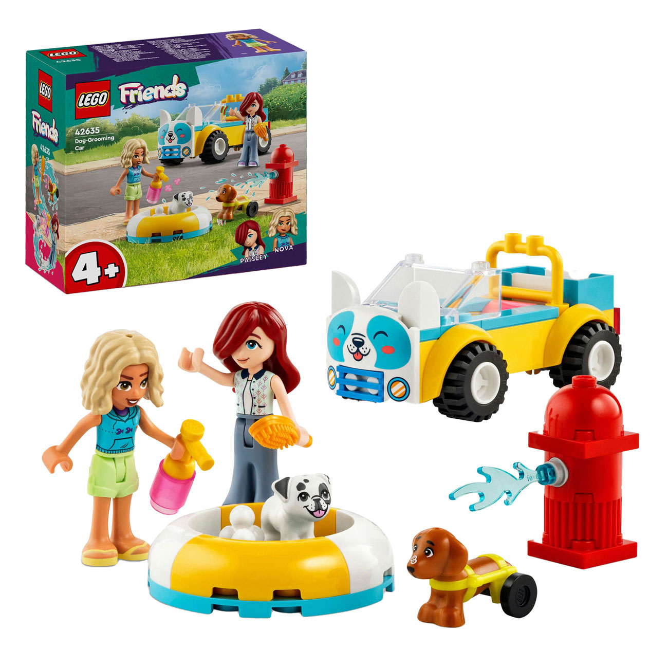 LEGO Friends 42635 Le camion de toilettage pour chiens