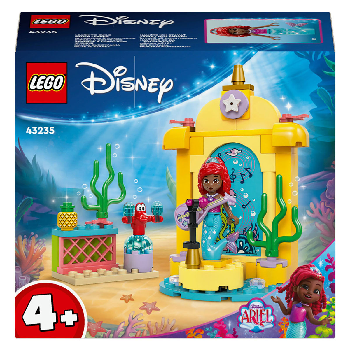 LEGO Princesse Disney 43235 La scène musicale d'Ariel