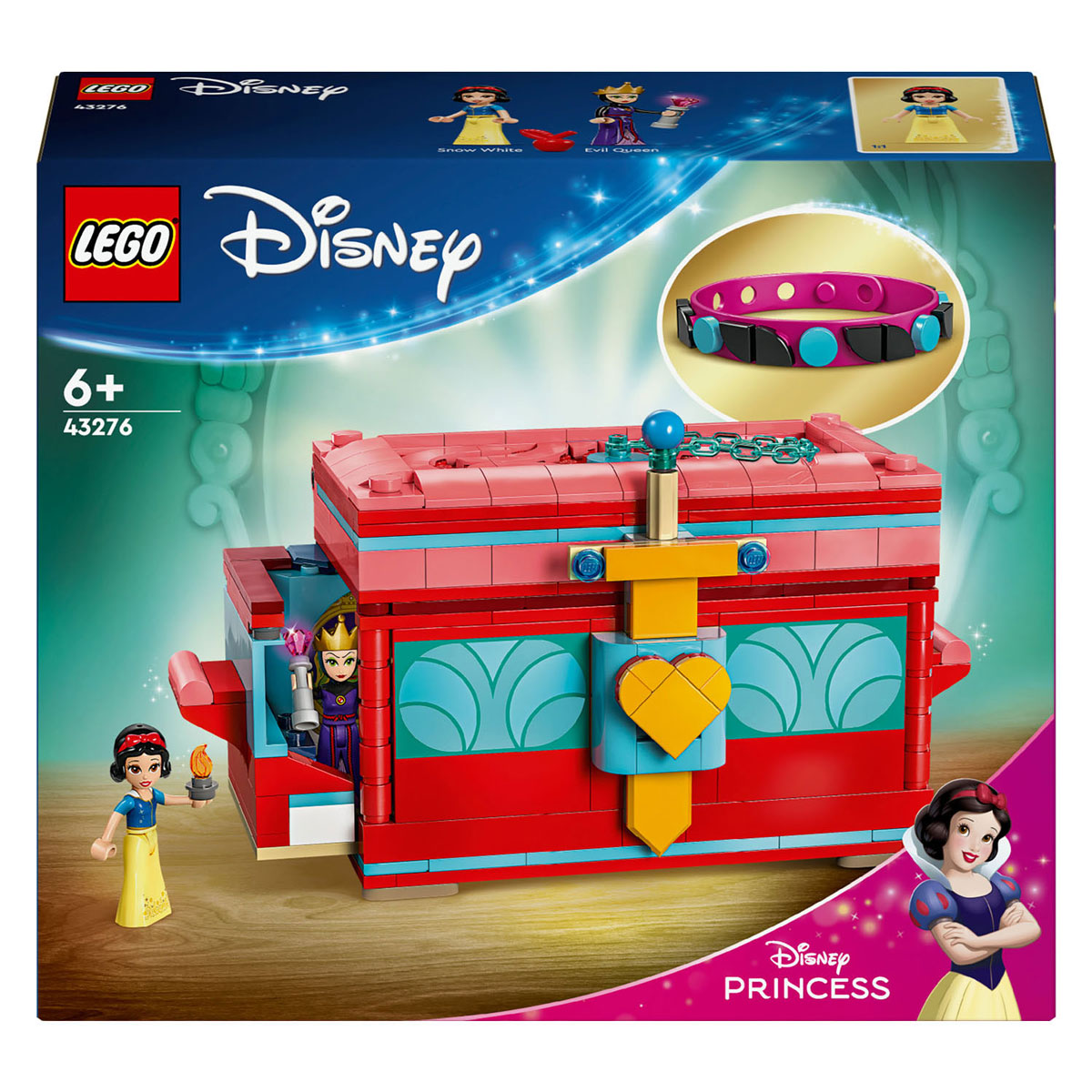 LEGO Princesse Disney 43276 Boîte à bijoux Blanche-Neige