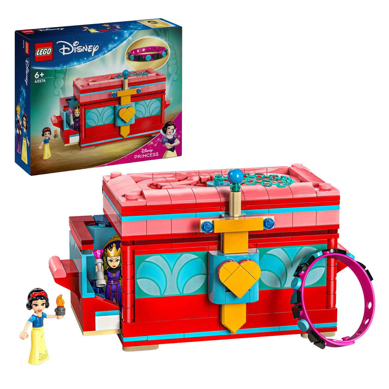 LEGO Princesse Disney 43276 Boîte à bijoux Blanche-Neige