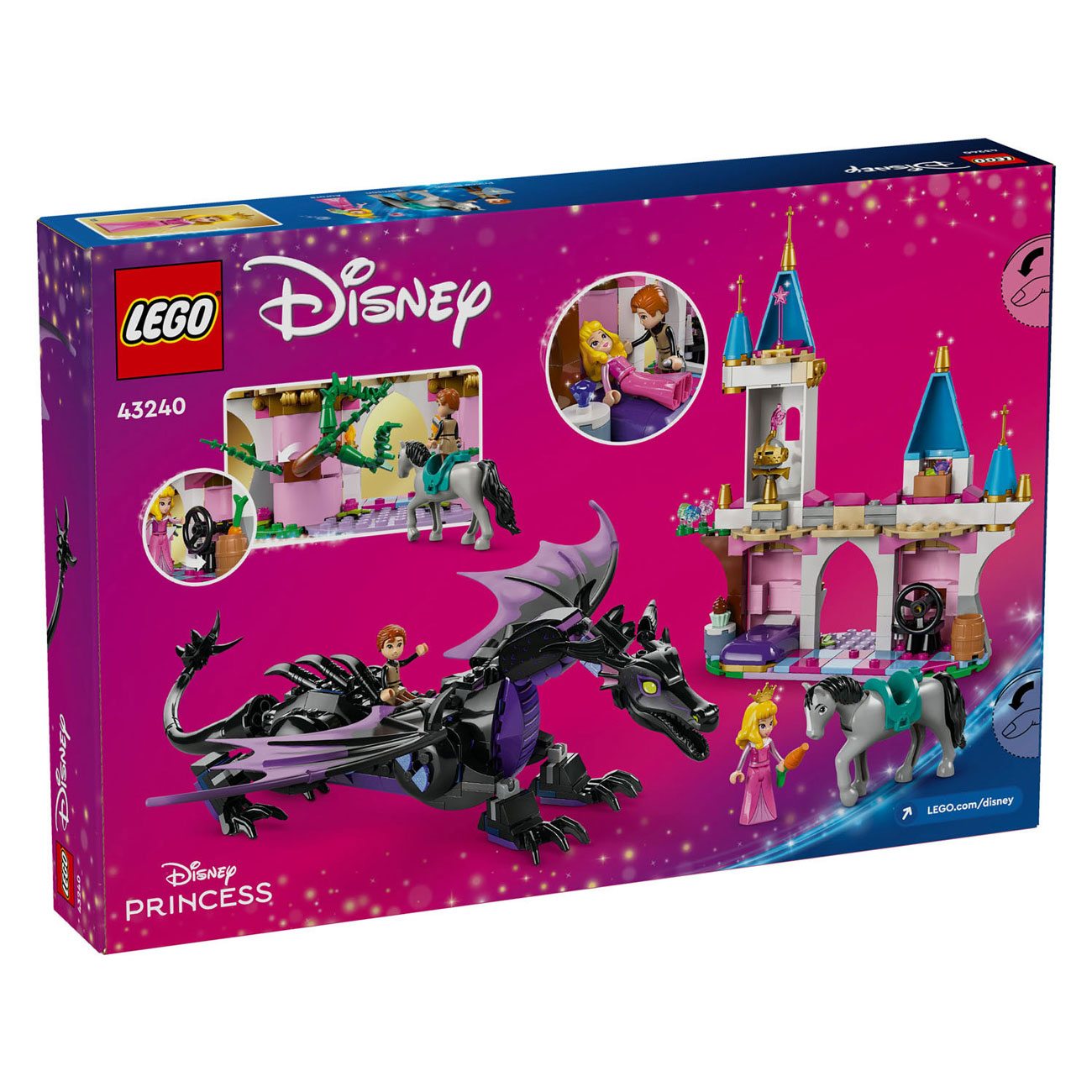 LEGO Princesse Disney 43240 Maléfique sous forme de dragon