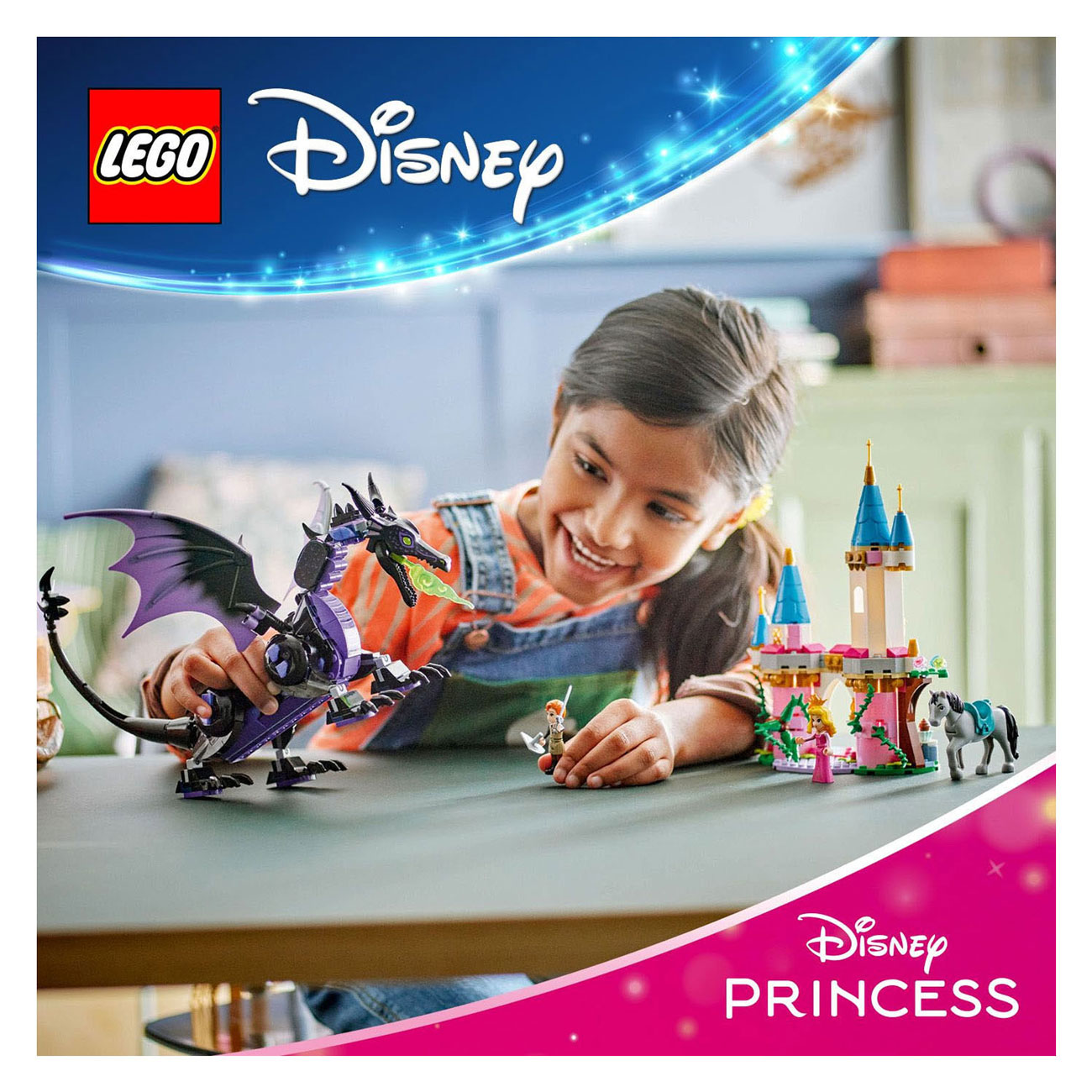 LEGO Princesse Disney 43240 Maléfique sous forme de dragon