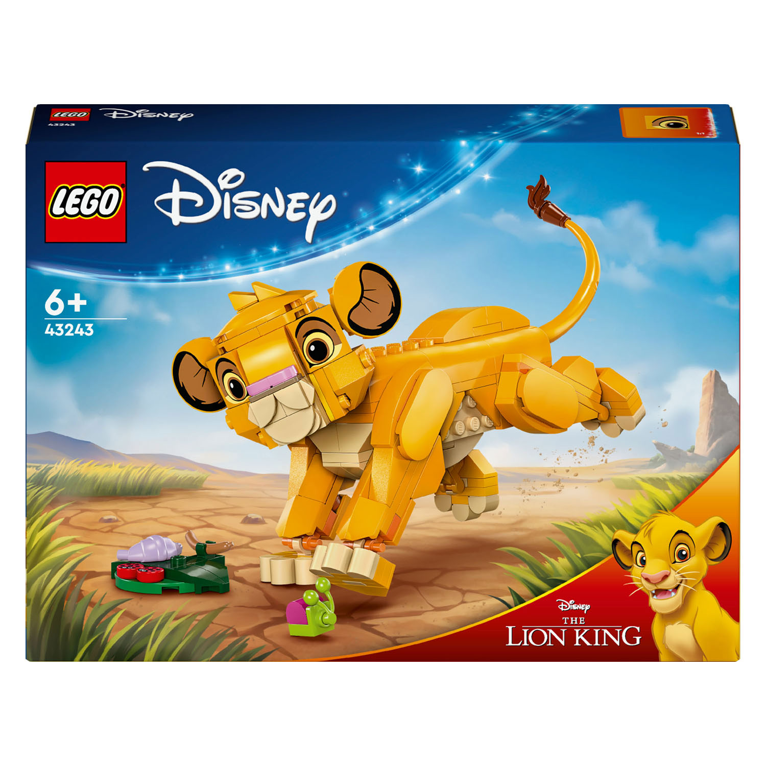 LEGO Disney 43243 Simba le Roi Lion en lionceau