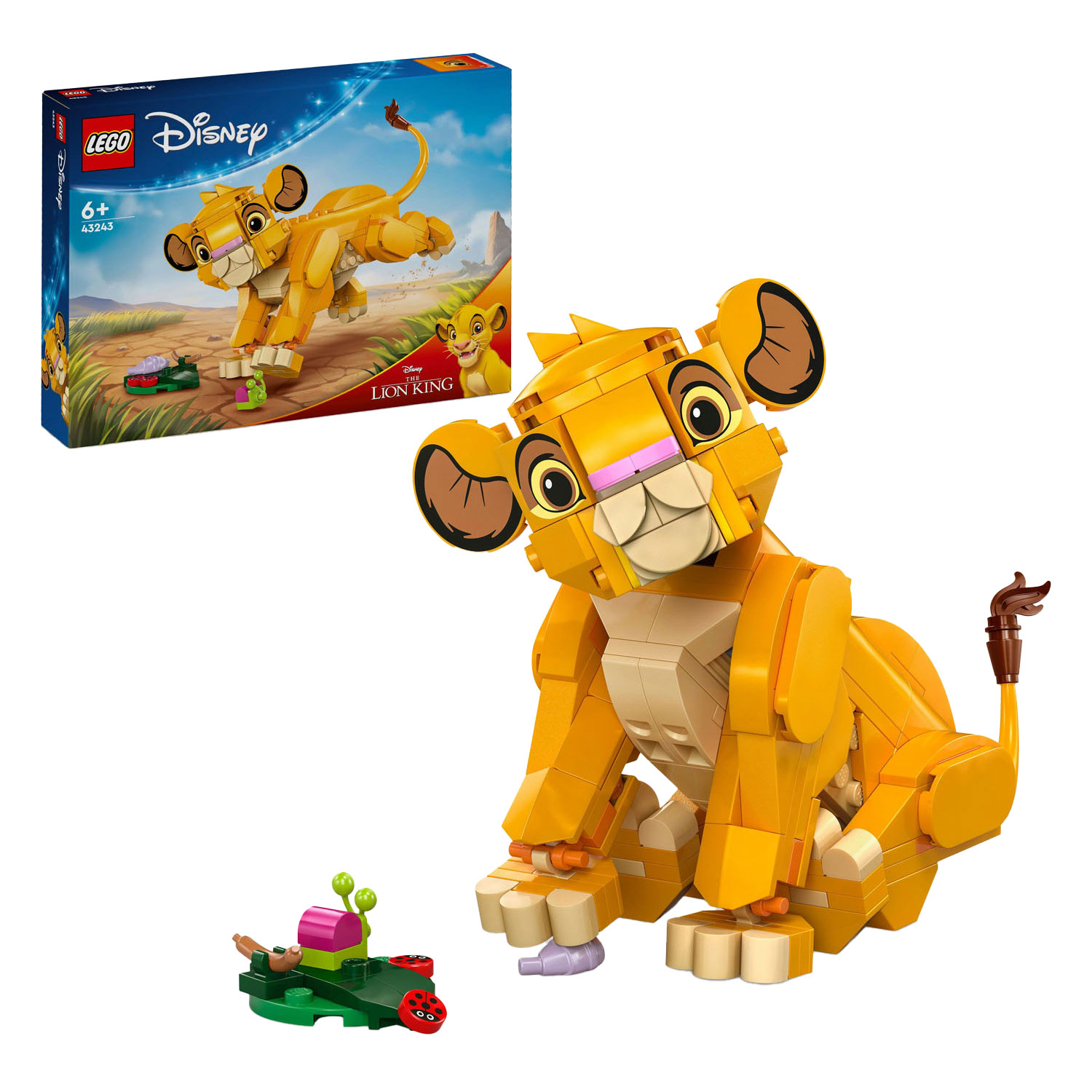 LEGO Disney 43243 Simba le Roi Lion en lionceau