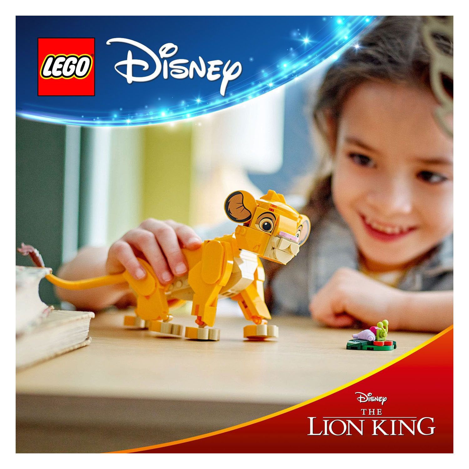 LEGO Disney 43243 Simba le Roi Lion en lionceau