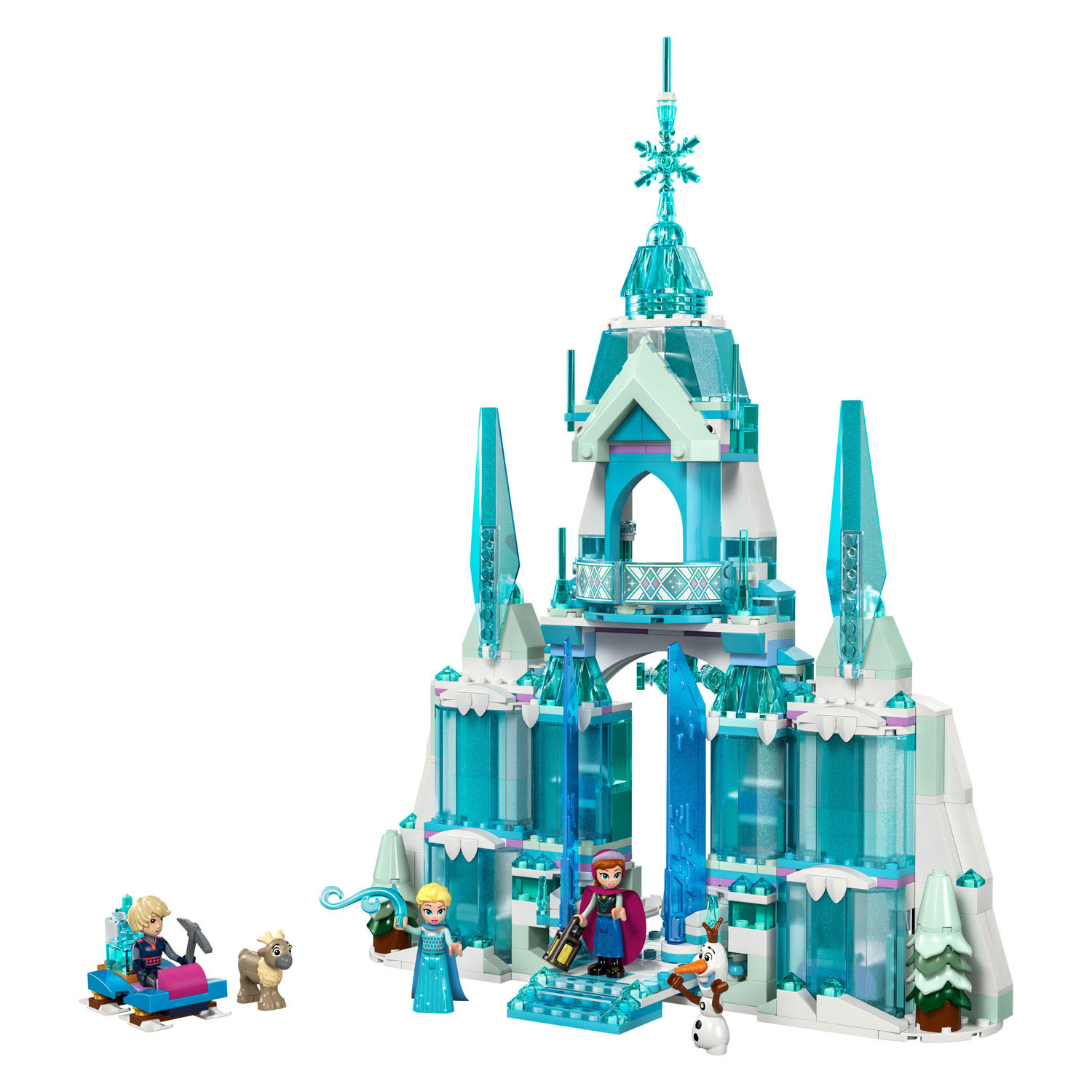 LEGO Princesse Disney 43244 Le palais de glace d'Elsa