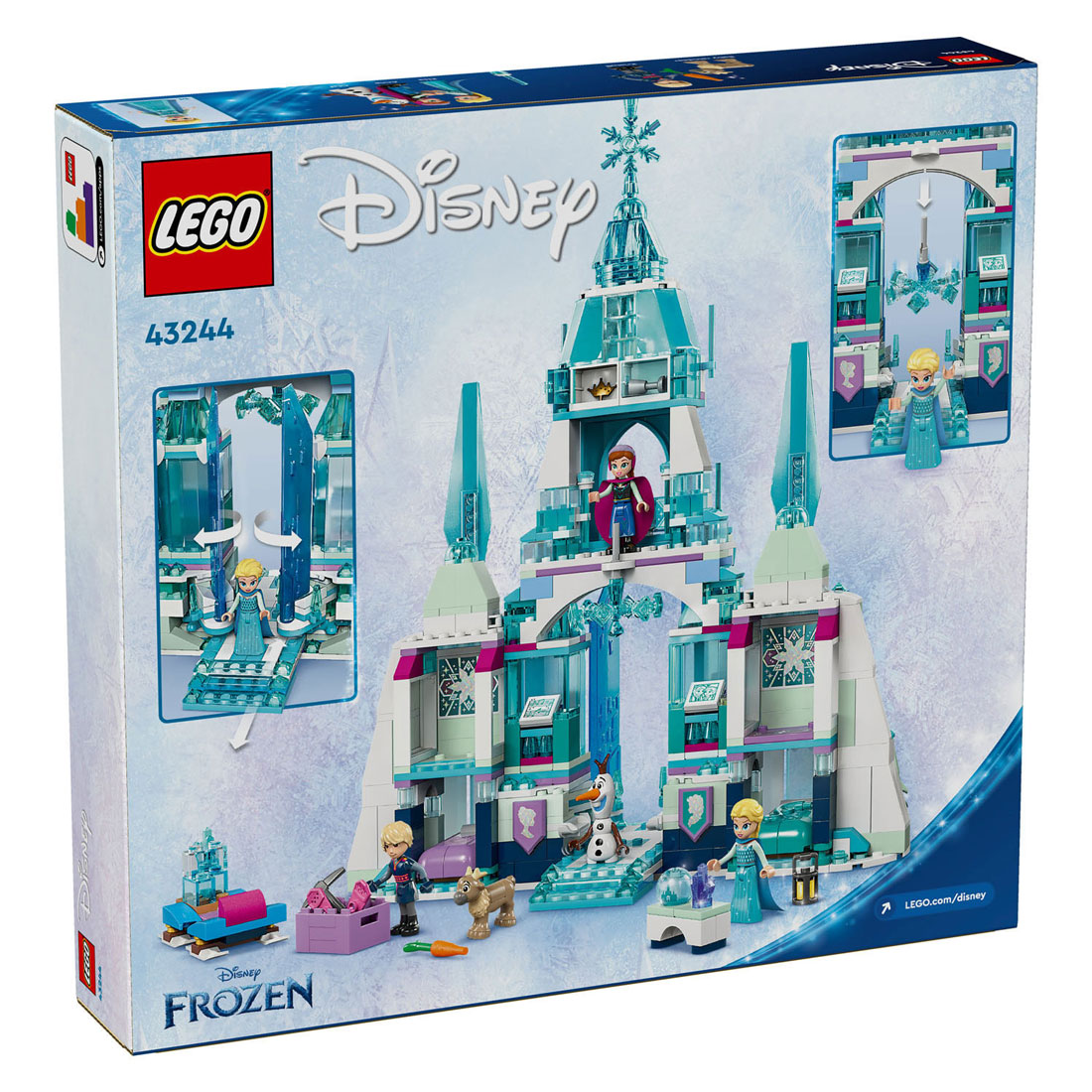 LEGO Princesse Disney 43244 Le palais de glace d'Elsa