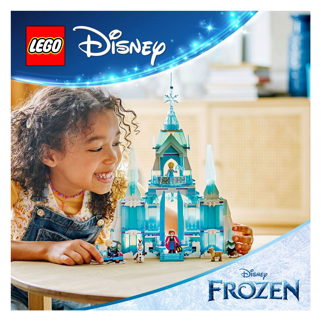 LEGO Princesse Disney 43244 Le palais de glace d'Elsa