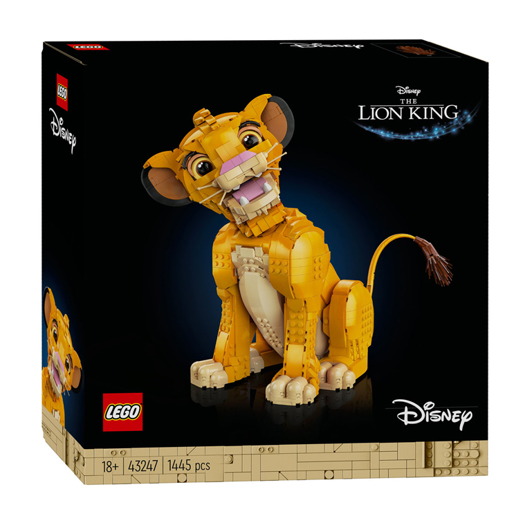 LEGO Disney 43247 Le jeune Simba le Roi Lion