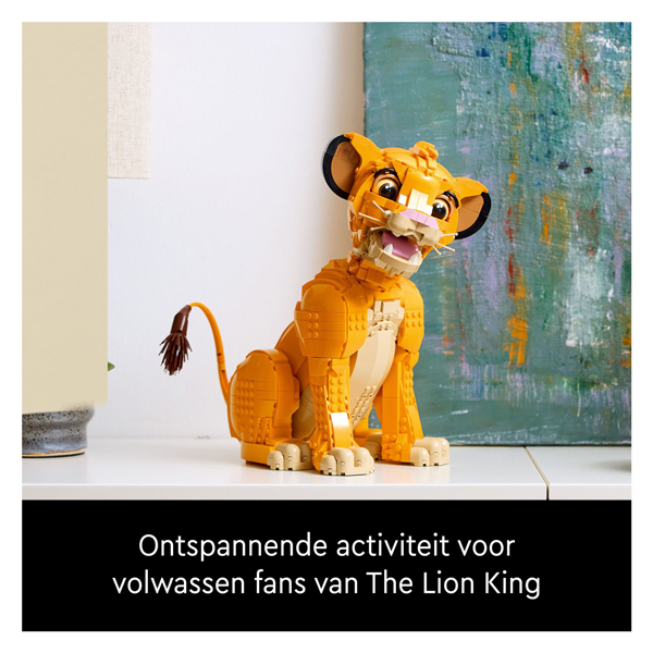 LEGO Disney 43247 Der junge Simba , der König der Löwen