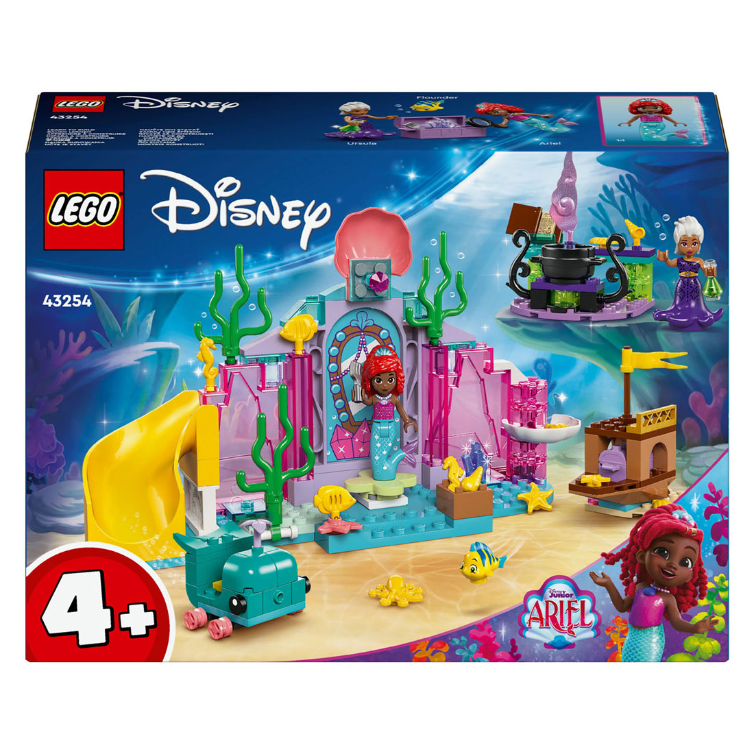 LEGO Princesse Disney 43254 La grotte de cristal d'Ariel