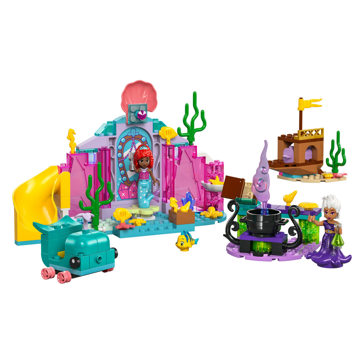 LEGO Princesse Disney 43254 La grotte de cristal d'Ariel