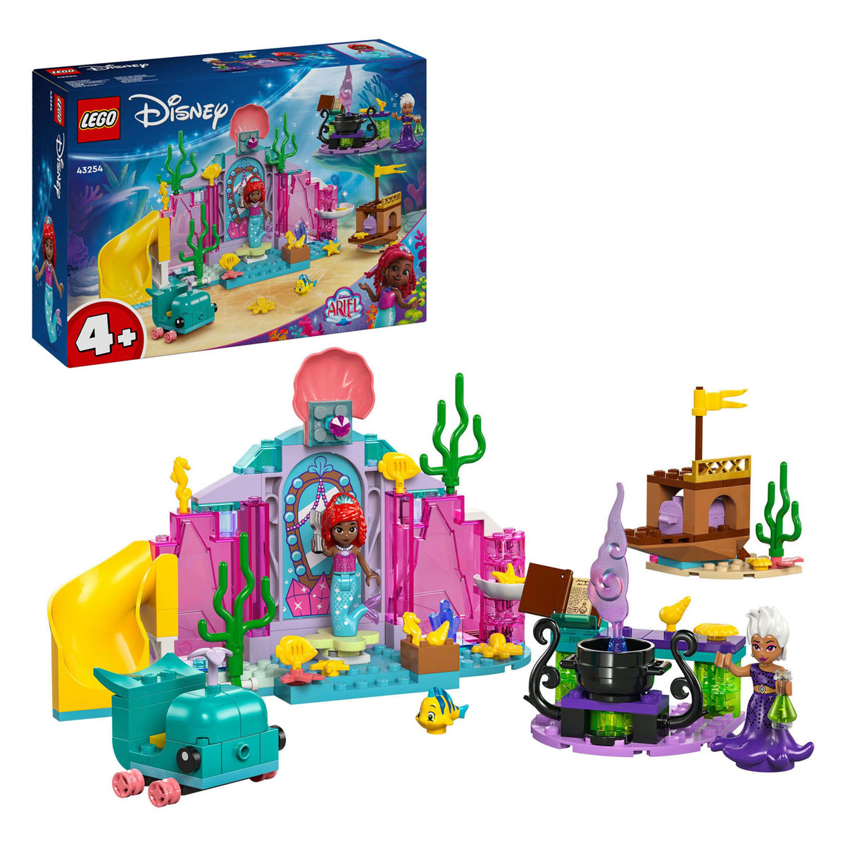 LEGO Princesse Disney 43254 La grotte de cristal d'Ariel