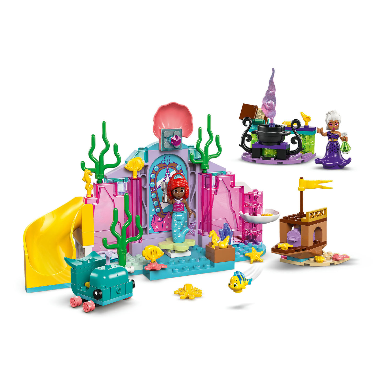 LEGO Princesse Disney 43254 La grotte de cristal d'Ariel