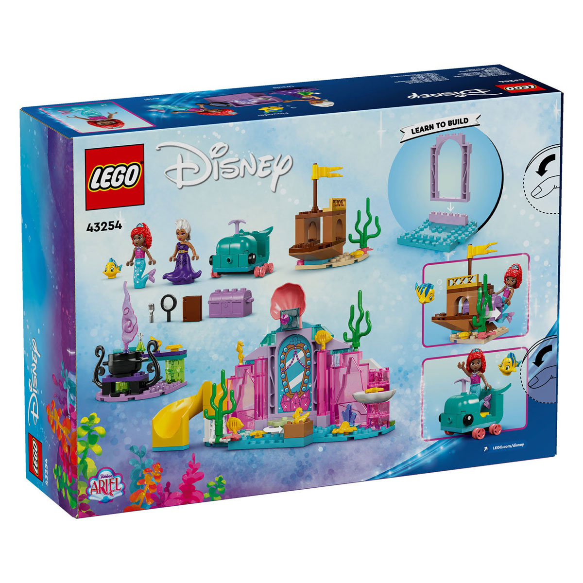 LEGO Disney Prinses 43254 Ariels Kristalgrot