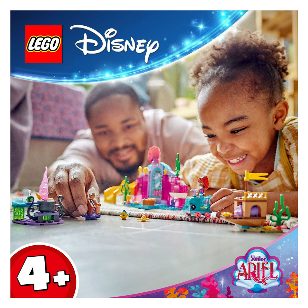 LEGO Princesse Disney 43254 La grotte de cristal d'Ariel