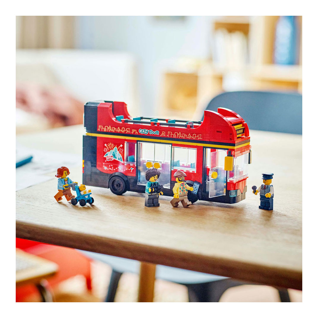 LEGO City 60407 Toeristische Rode Dubbeldekker