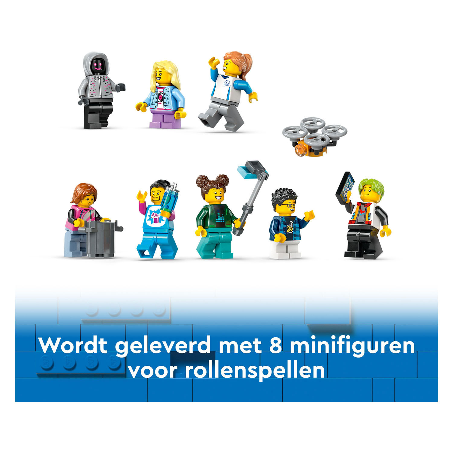 LEGO City 60421 Achtbaan in Robotwereld