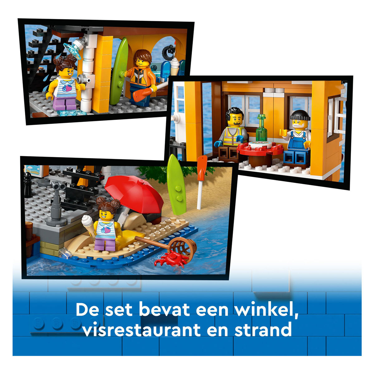 LEGO City 60422 Haven met Vrachtschip